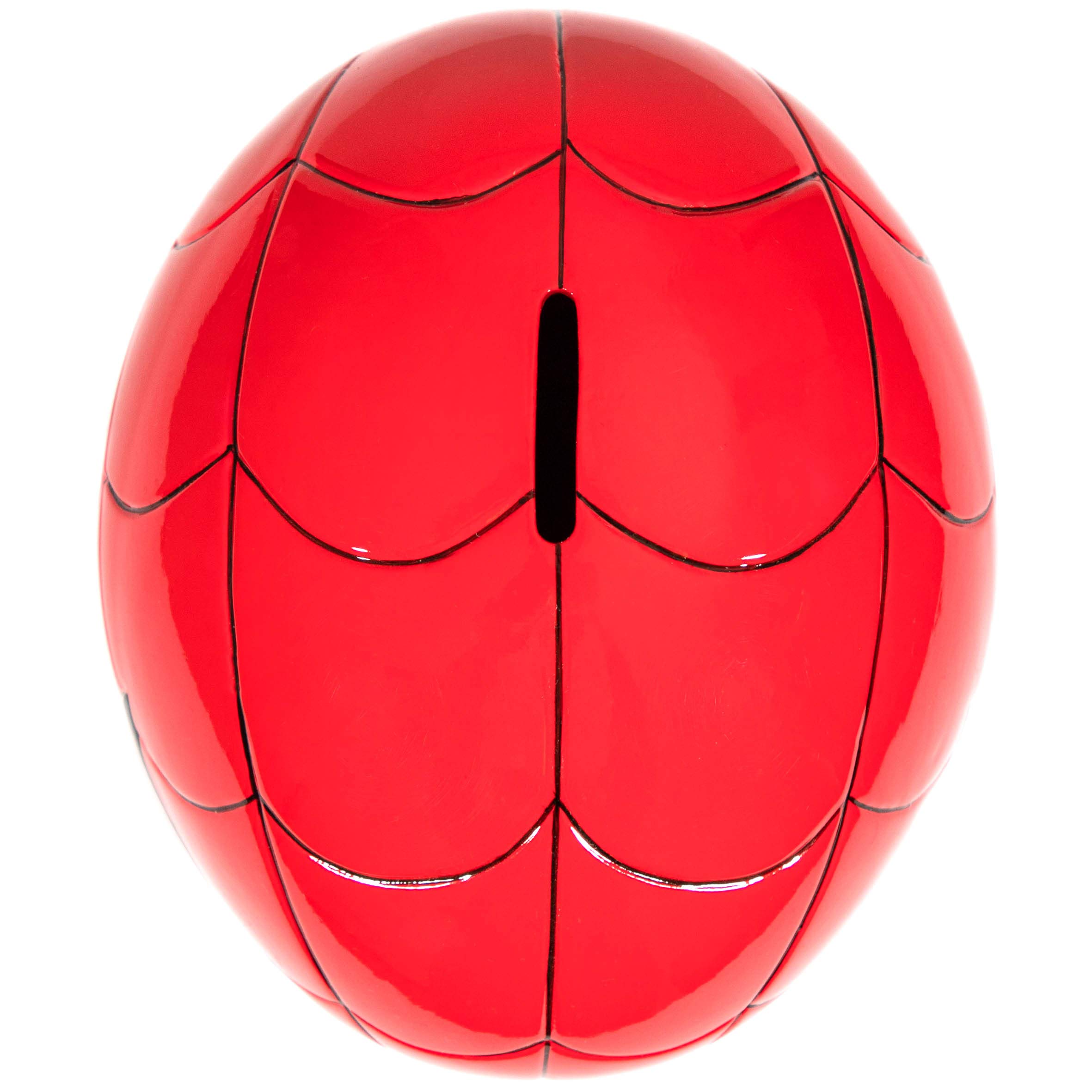 Jay Franco Marvel Spiderman Ceramic Coin Bank - Kids Decor Money Saving Piggy Bank (Official Marvel Product)
