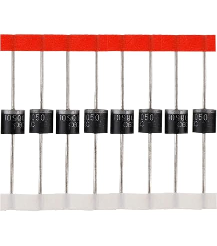 10A10 Rectifier Diodes 12 Pieces 10A10 10 Amp 1000V 10A 1KV Axial Rectifier Diode Solar Panel 10