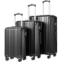 【3点セット❣️】21ＡＢＲ／大きいサイズ【４Ｌ】 Amazon.com | Japovker 3 Piece ABS Hardshell Luggage Sets