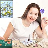 Rhykoka Flower Press 8-Layer 6.3x8.3 inch Wooden Leaf Pressing Kit view 2