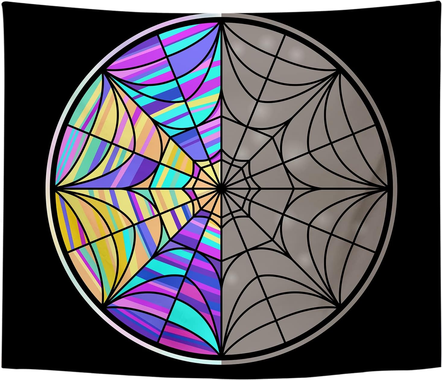 Tapestries - ESRBSO Wednesday Addams Tapestry Wednesday Poster,room Decoration Party Supplies for Teenage College Dormitory, Living Room Bedroom 50×60inch