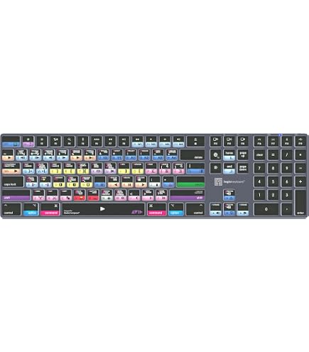 Amazon.com: Logickeyboard Titan Wireless Backlit Keyboard for FL