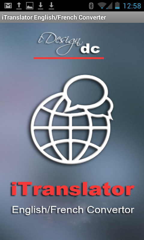 iTranslator English/French Converter