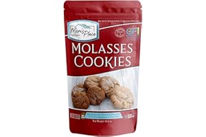 MOM'S PLACE GLUTEN-FREE Mom’s Place Gluten-Free Molasses Cookie Mix, Dessert Baking, Easy to Make, 22 Servings, Nut Free, Dairy Free, Soy Free, 15.2 oz