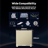 Creality Ender 3 S1 Pro Magnetic PEI Bed Plate 235x235mm Removable view 6
