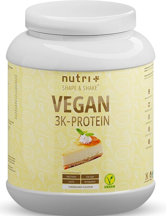 Vegan Protein Powder Cheesecake 1kg 83,8 Protein 3k Plant Based