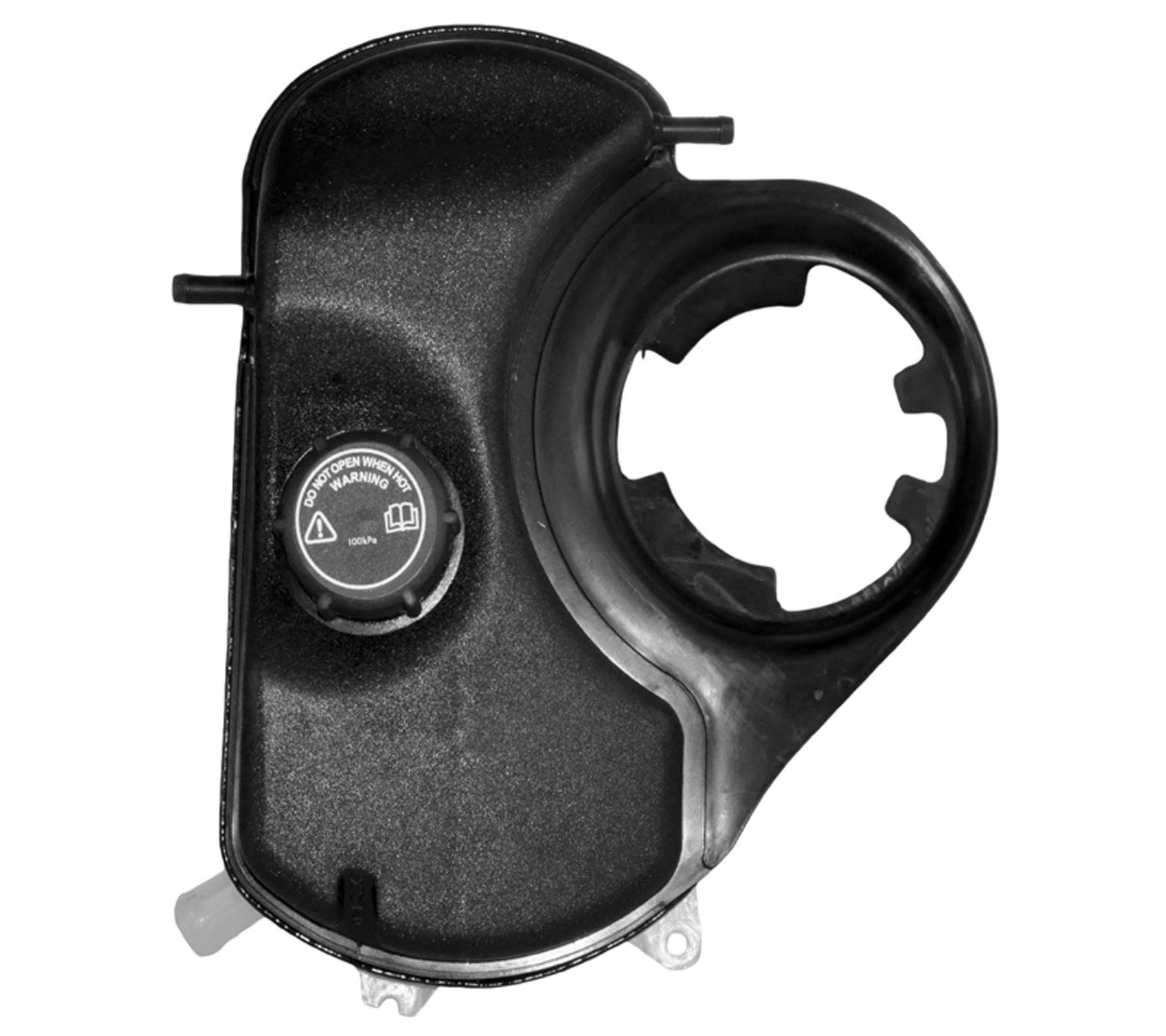 C2S46861 Radiator Coolant Expansion Header Tank With Cap Replacement For Jaguar X-Type, 2.2 D, 3.0 D