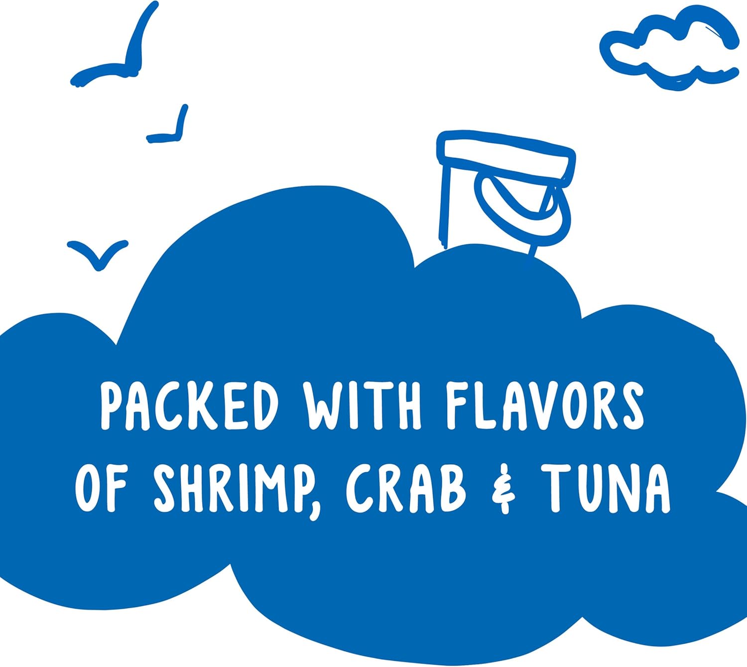 Purina Friskies Made in USA Facilities Cat Treats, Party Mix Beachside Crunch - 20 oz. Canister : Pet Supplies