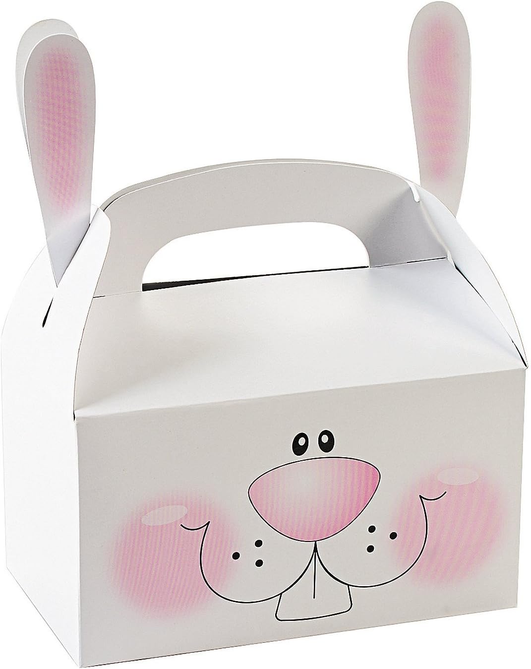Paper Bunny Treat Boxes With Ears (pack of 12)
