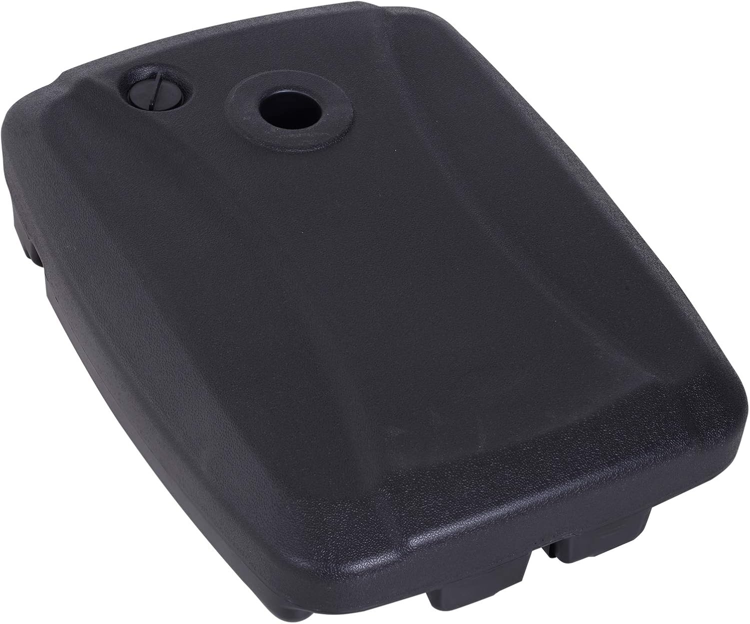 Amazon Com Outsunny Free Standing Portable 177 Lbs Weighted Cantilever Offset Umbrella Base With Wheels Garden Outdoor