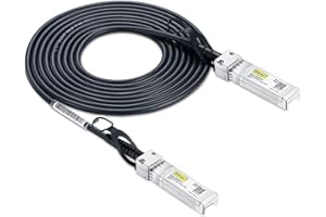 10Gtek# SFP+ DAC Twinax Cable, Passive, Compatible with Cisco SFP-H10GB-CU2.5M, Ubiquiti UniFi, Fortinet and More, 2.5 Meter(8.2ft)