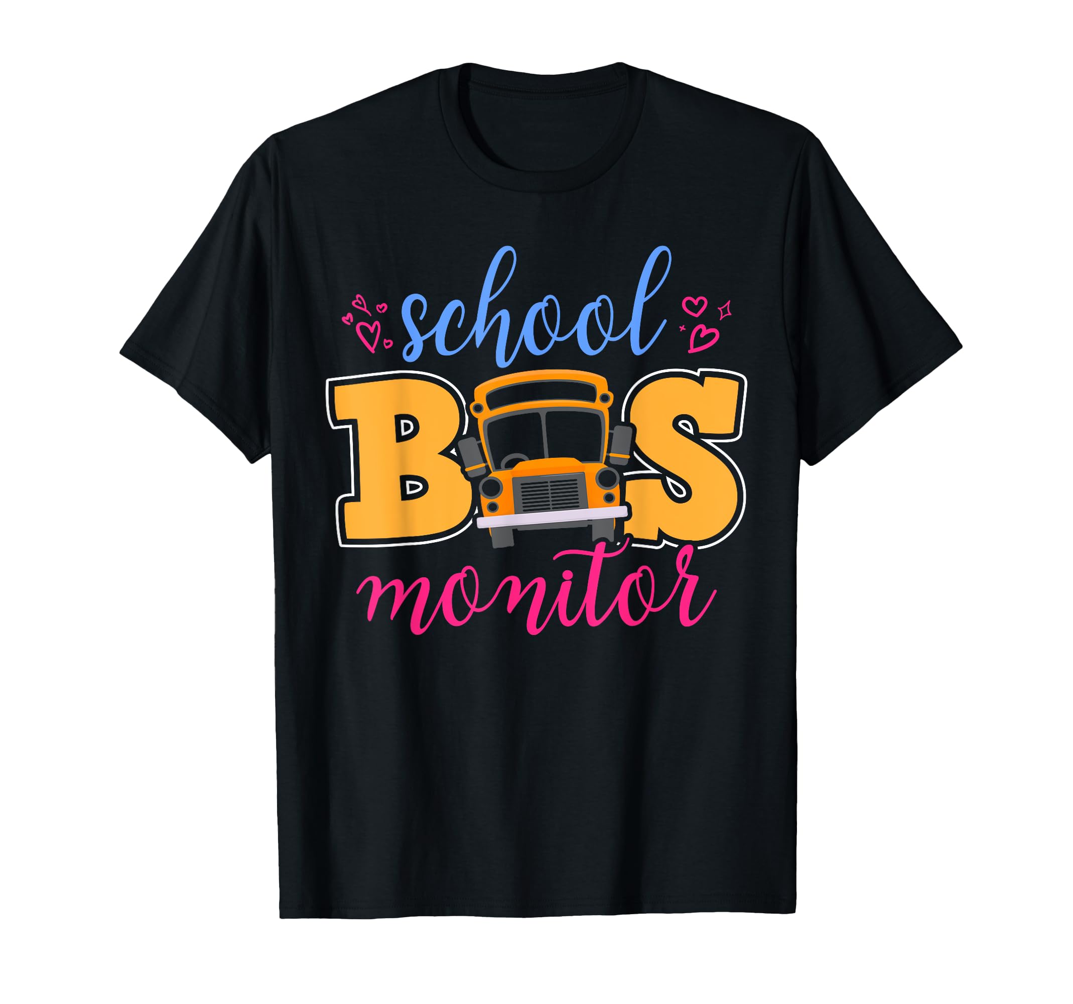 Photo 1 of School Bus Monitor Heart T-Shirt