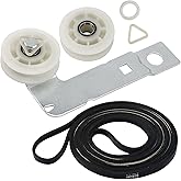 2026 Upgraded 661570V 661570 & 279640 & W10837240 Dryer Drum Belt Idler Pulley and Pulley Kit by Blutoget- FIT for Whirlpool Maytag Ken-More Dryers-Replaces 661570VP PS11726337 W10547290 AP5983729
