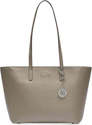 dkny textured leather tote