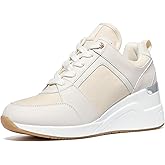 Cestfini Wedge Sneakers for Women - Wedge Tennis Shoes Non-Slip Women Fashion Sneakers