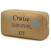 Cruise Makeup Bag Gift Cruise Lovers Gift Cruise Cosmetic Bag for Women Friends Cruise Accessories Cruise Ship Makeup Bag Cruise Lover Summer Vacation Gift Cruise Gifts Ideas Cruise Themed Gift