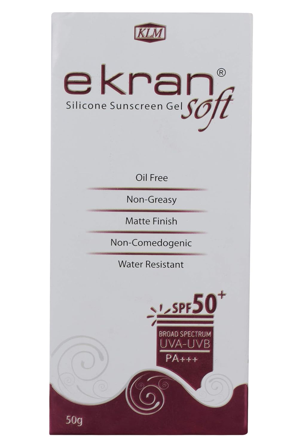 silicone sunscreen gel spf 50