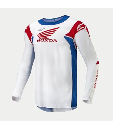 Amazon.com: Alpinestars 3768023-2027-S: Honda Racer Iconic Jersey