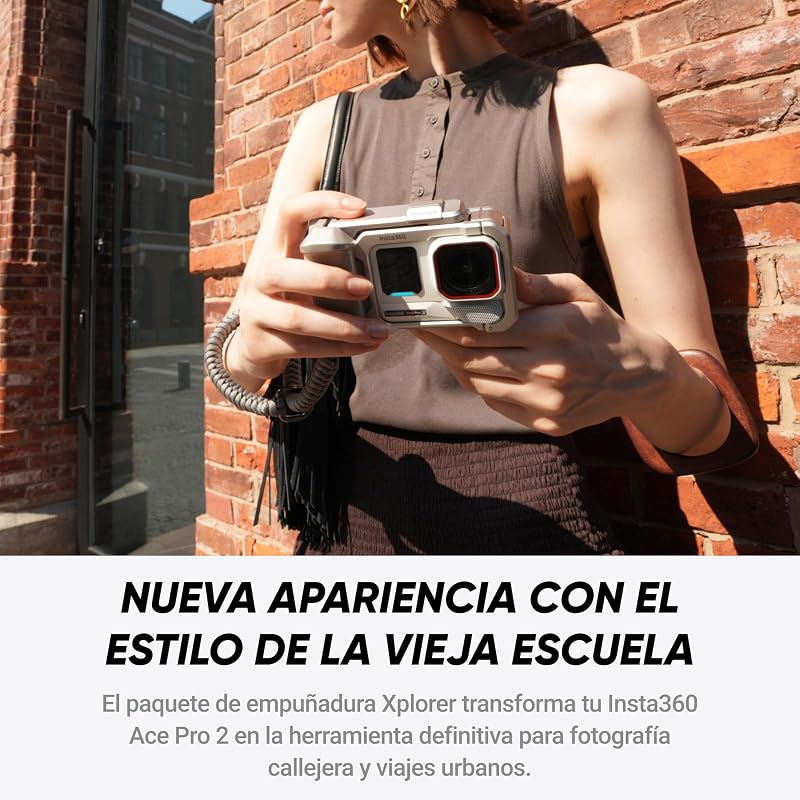 Ace Pro 2 Branco - Câmara de ação 8K, objetivas Leica