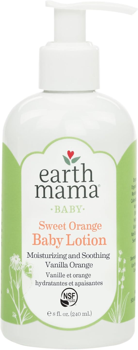angel heals organic baby lotion