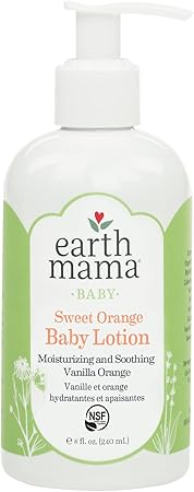 earth mama sweet orange baby lotion