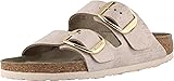 Birkenstock Arizona Big Buckle Washed Metallic Rose