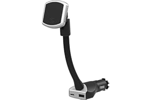 SCOSCHE MP12VPD2-XTSP MagicMount Pro Magnetic Phone/GPS 30W Power Delivery 3.0 Type-C + Type-A Outlet Charging Mount for The 