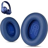 Krone Kalpasmos Replacement Ear Pads for Anker Soundcore Life Q20 - Fits Anker Soundcore Q20/Q20BT/Q20+, Anker Soundcore Life Q20 Earpads Cover, Soundcore Life Q20/Q20BT/Q20+ Ear Pads, Blue