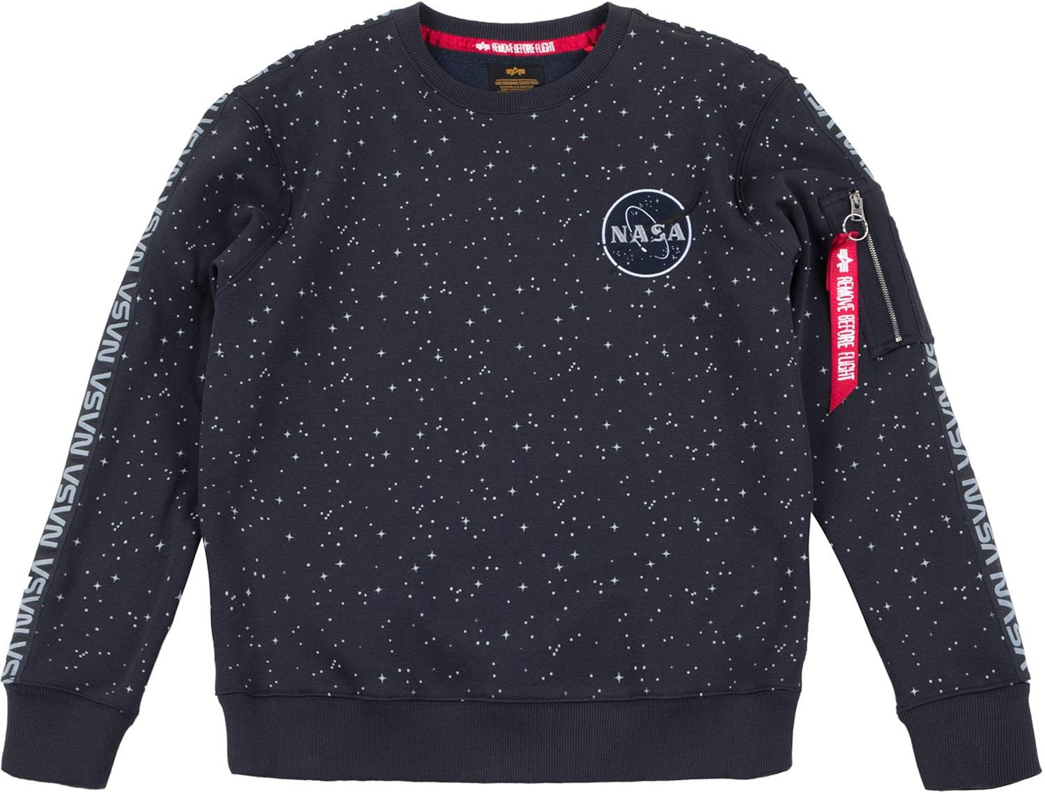 nasa tape sweater