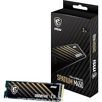 Amazon.com: MSI SPATIUM M450 SSD 2TB - PCIe 4.0 NVMe M.2 Internal