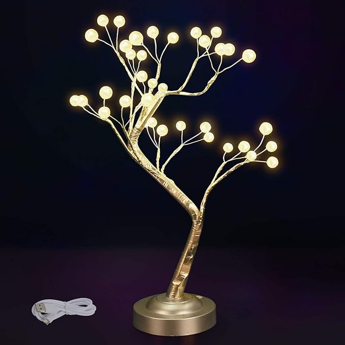Tree Light Lamp Twig Tree Bonsai Tree Artificial Desk Lamps 16 Colour
