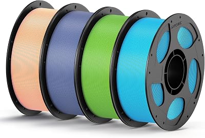 ANYCUBIC PLA Filament 1.75mm 4 Pack Peach Pink Interstellar Violet Spring Leaf