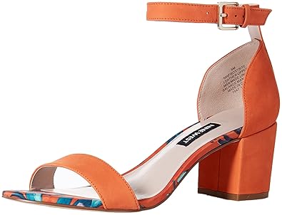 womens orange sandals