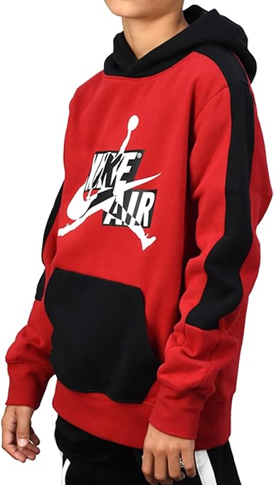 nike red hoodie junior