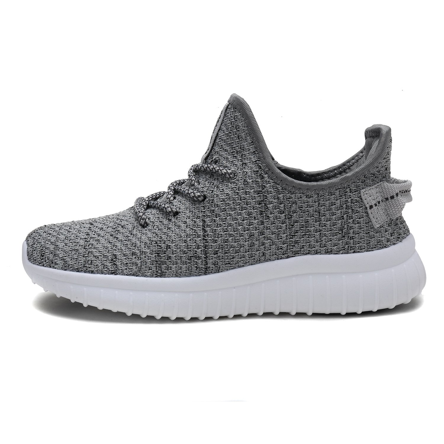 DREAM PAIRS Women's Light Grey Athletic Walking Shoes Running Sneaker 170726_1_W SZ 8 M US - Image 3