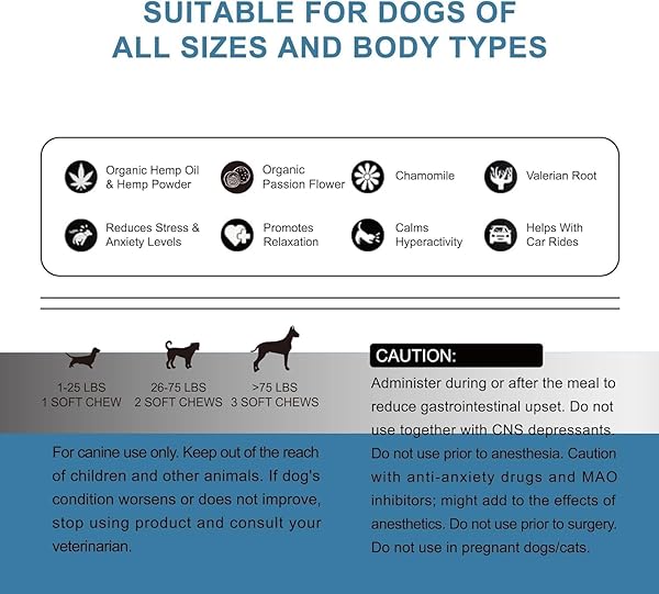 ALLYEAH DOG CALMING CHEWS