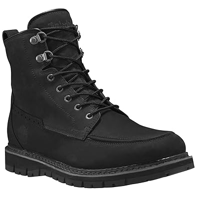 timberland men's britton hill wp moc toe boot