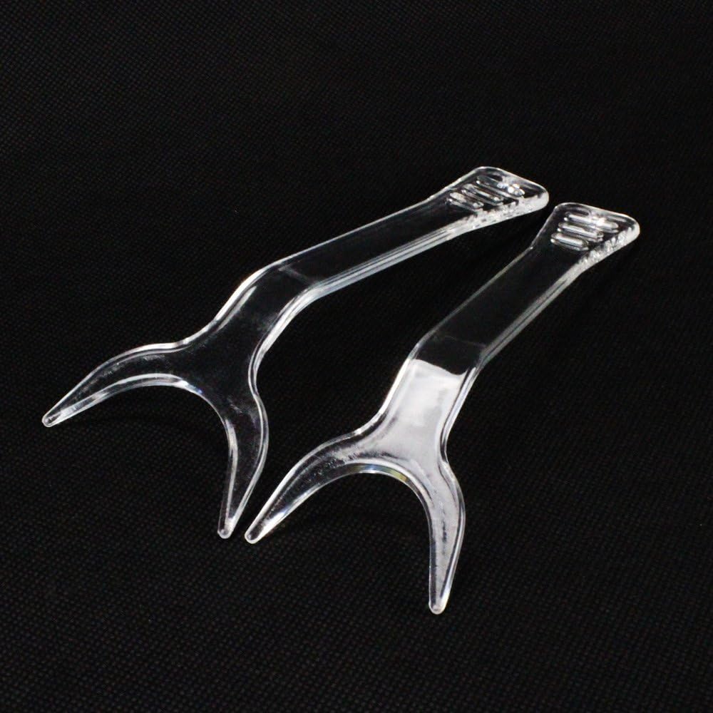Earlywish 2 Dental Mouth Lip Retractor Opener Sterilization Large Small, 2 Count (Pack of 1)