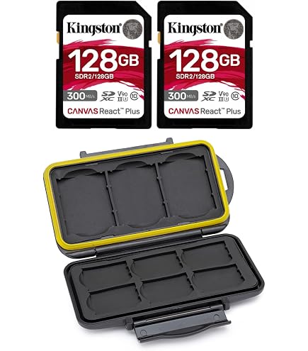 Amazon.com: Kingston Canvas React Plus 128GB U3 V90 SDXC UHS-II SD