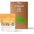 Truly Free OxyBoost - Oxygen Stain Remover Powder for Laundry | Color Safe Stain Remover for Clothes | Chlorine-Free Whitener for Whites & Colors | Oxy Cleaner with Sodium Percarbonate (12.5oz)