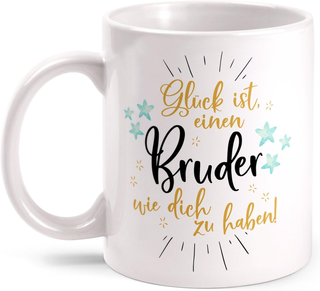 Amazon.de: Fashionalarm Tasse Glück ist einen Bruder wie dich zu haben