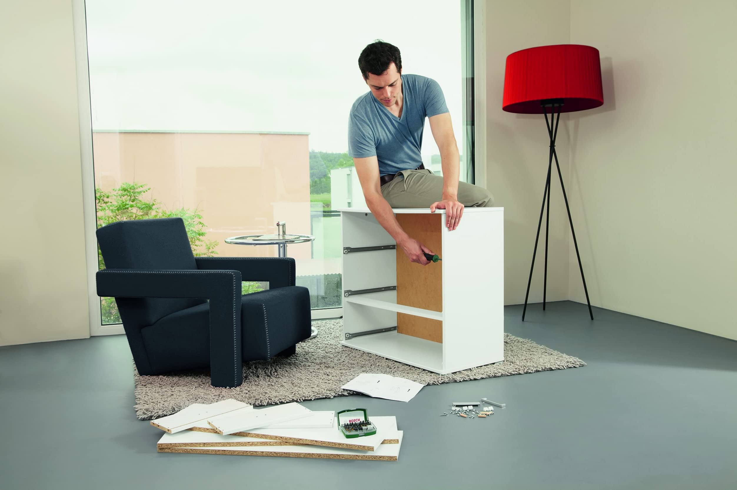 Bosch 32tlg. Schrauberbit-Set (PH-, PZ-, Hex-, T-, TH-, S-Bit, Zubehör Bohrschrauber und Schraubendreher) 4