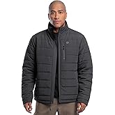 ATG mens Mock Neck Quilted Jacket