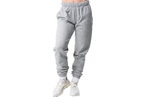 Kamo Fitness CozyTec High-Waisted Sweatpants for Women Baggy: Comfy Lounge Pants with Pockets Crafted from Soft Thick Fleece