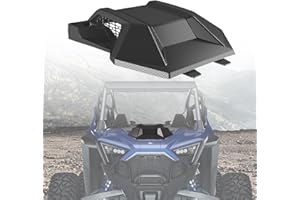 LitMiRaCle Hood Scoop Compatible with Polaris RZR PRO XP 2020 2021 2022 2023, RZR PRO R/Turbo R 2022 2023, Carbon Fiber Texture Air Intake Vent (1PCS)