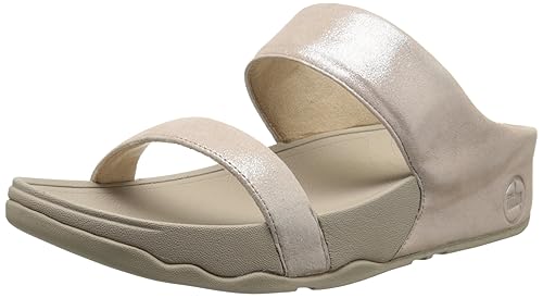 fitflop lulu shimmersuede slide