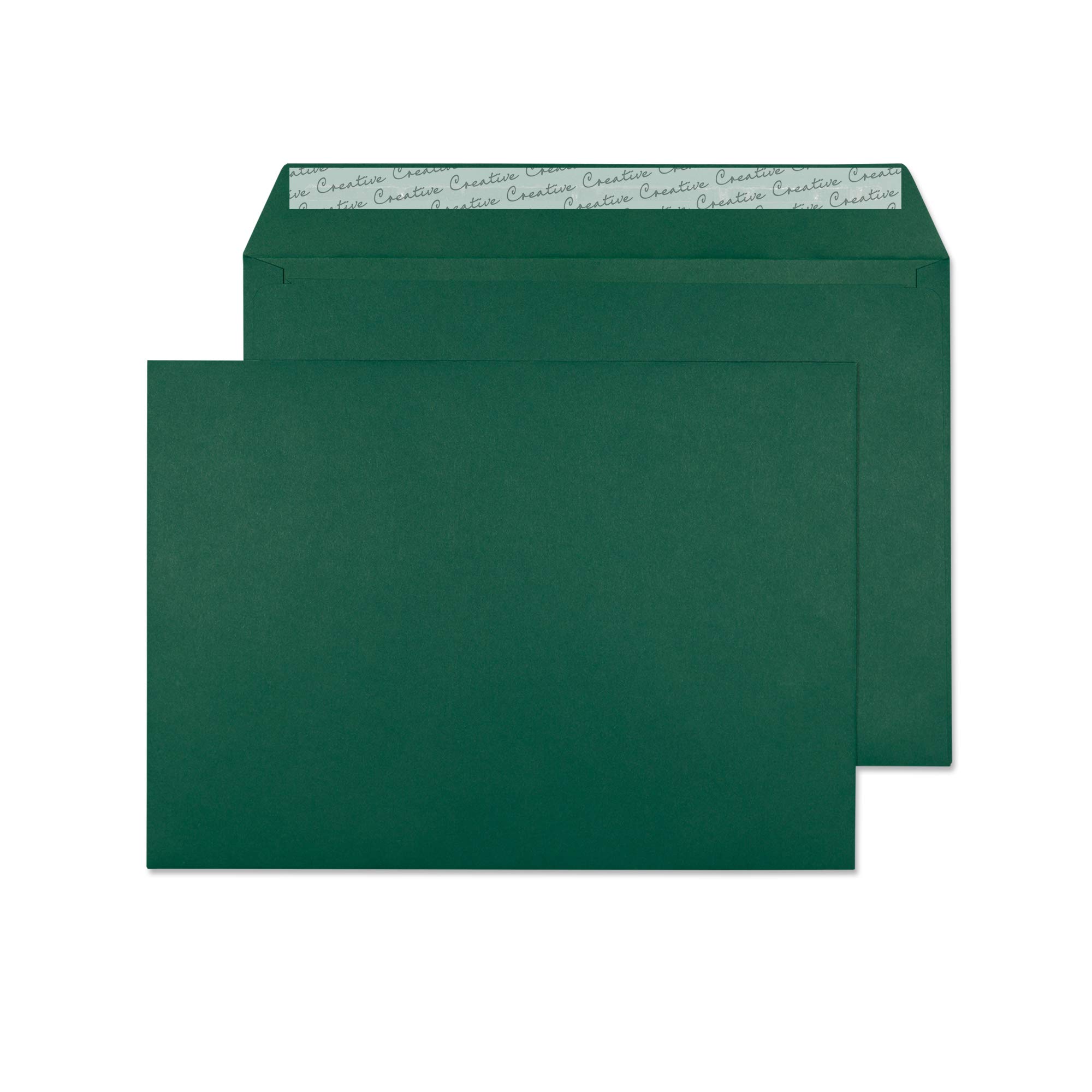 Blake Creative Colour C4 229 x 324 mm 120 gsm Peel & Seal Wallet Envelopes British Racing Green - Pack of 10