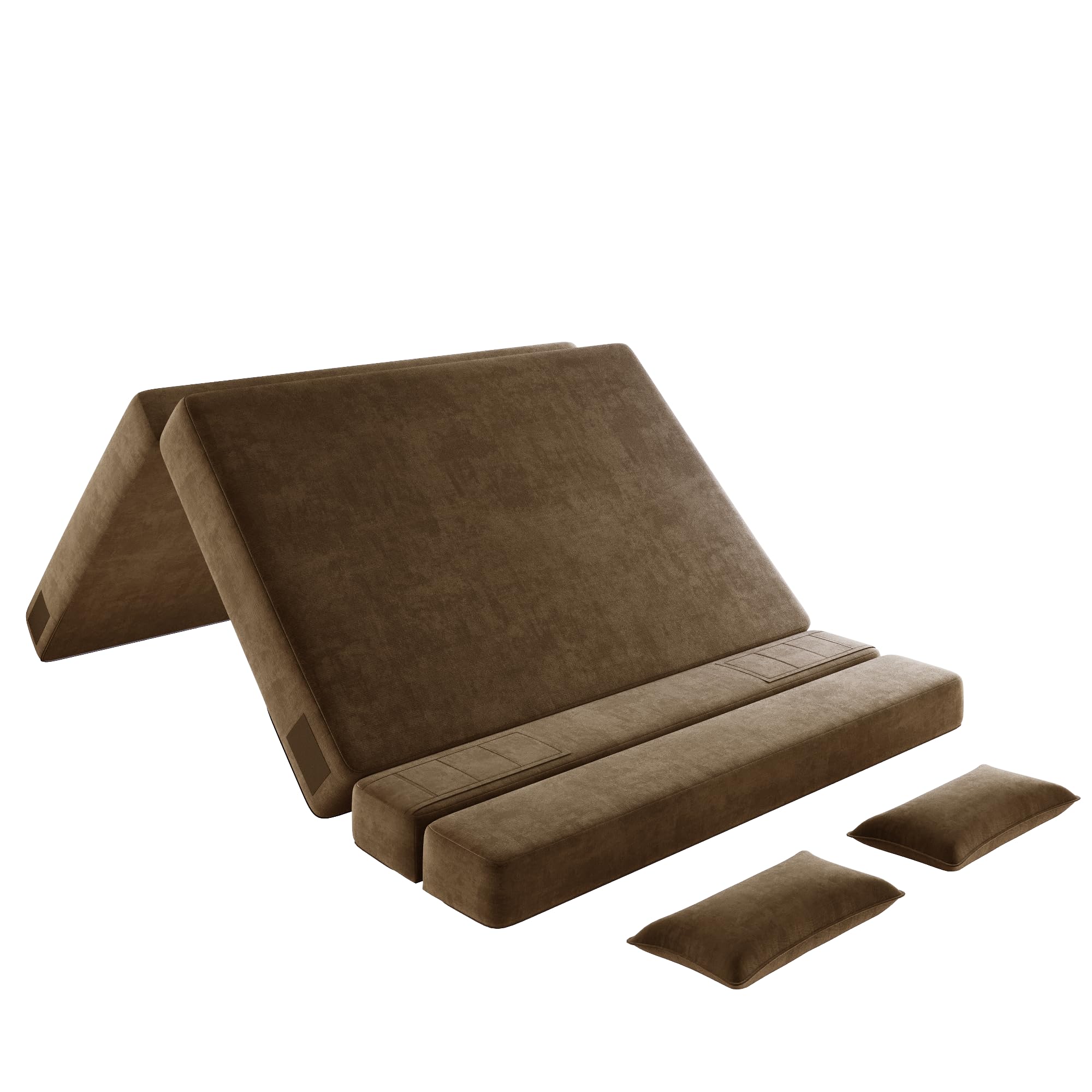 Luoxiao Folding Sofa Bed Queen with 2