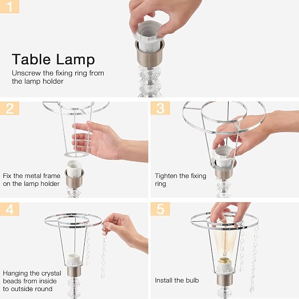 ACAXIN CRYSTAL TABLE LAMPS FOR BEDROOM NIGHTSTAND – TOUCH BEDSIDE LAMPS WITH TWO USB CHARGING PORTS SILVER, 3 WAY DIMMABLE SMALL GLAM LAMP FOR GIRLS, NIGHT STAND LAMP FOR LIVING ROOM