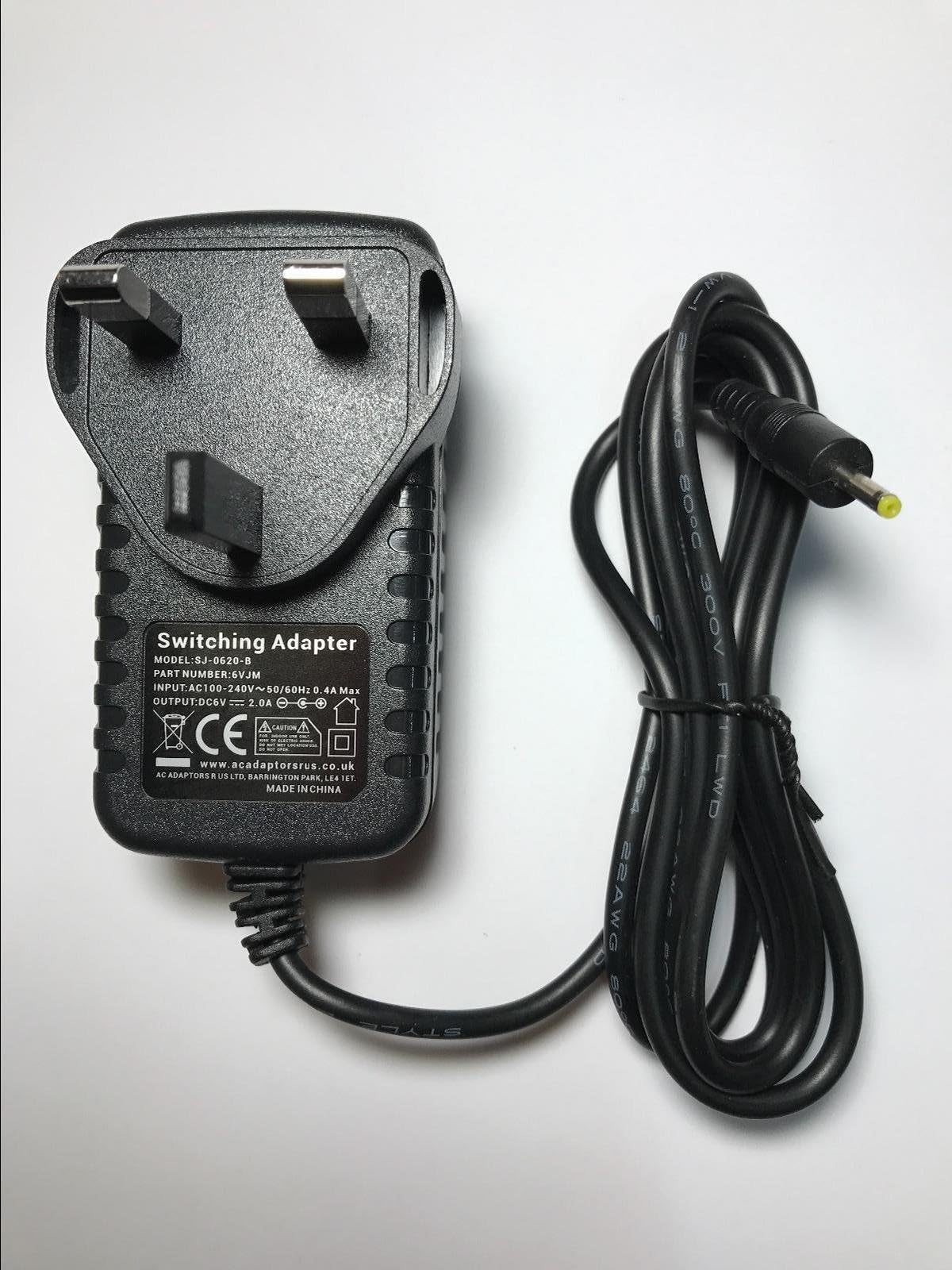 6V 800mA Switching Power Supply for Model S006MB0600080 4 Tommee Tippee Monitor
